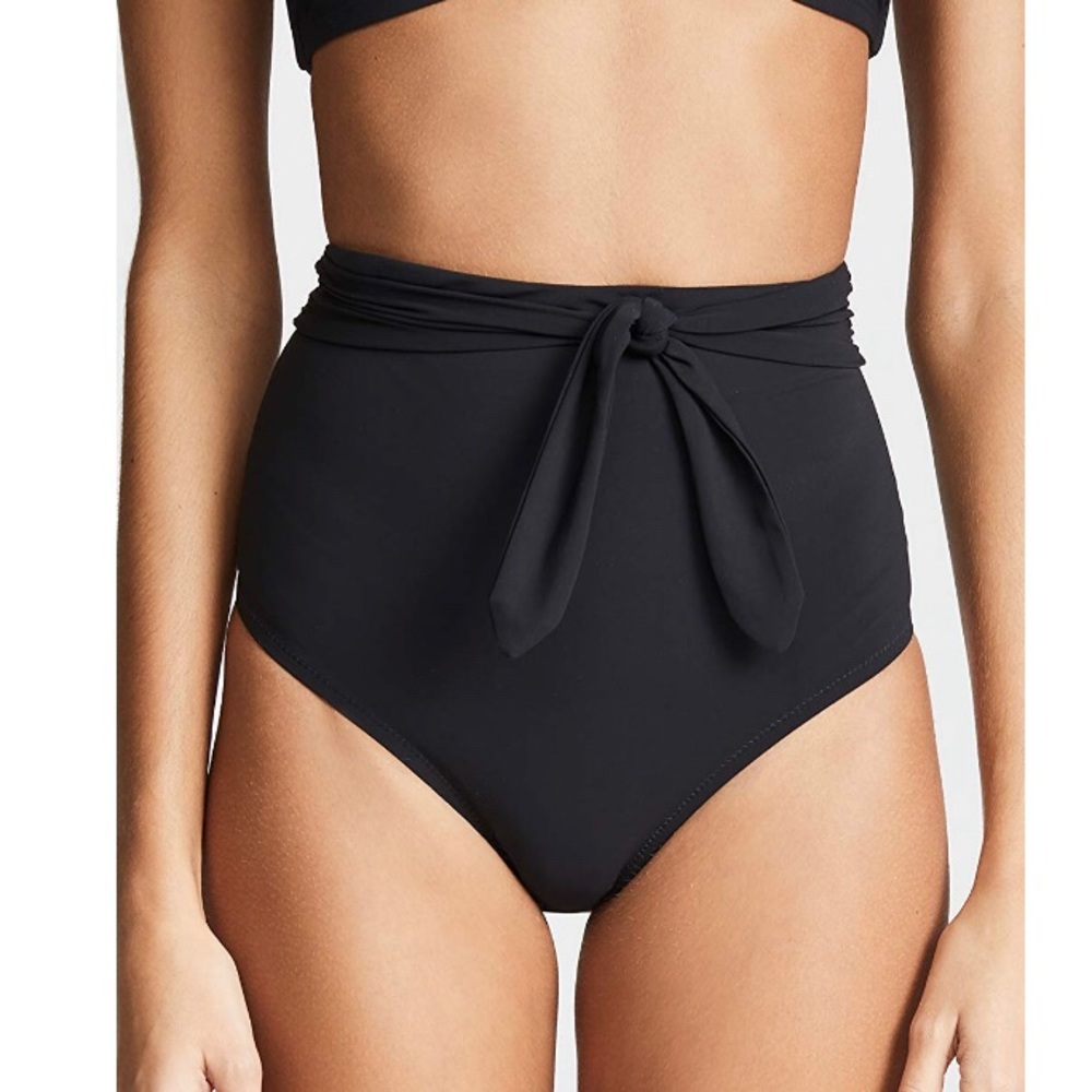 Tory Burch Tie High Waisted Bikini Bottom NWT